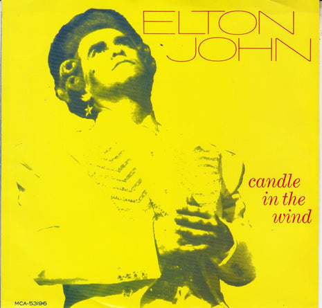 Elton John : Candle In The Wind (7", Single, Yel)