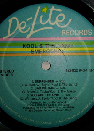 Kool & The Gang : Emergency (LP, Album, 53 )