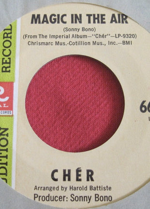 Cher : Behind The Door / Magic In The Air (7", Single, Promo)