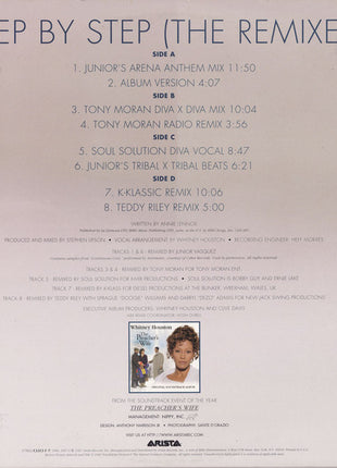 Whitney Houston : Step By Step (The Remixes) (2x12")