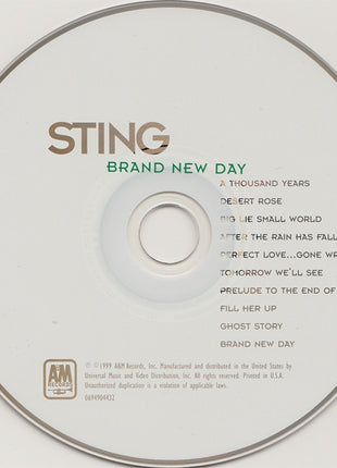Sting : Brand New Day (CD, Album, RP)