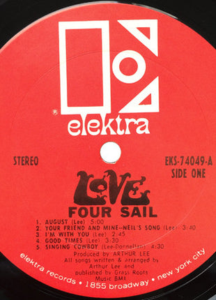 Love : Four Sail (LP, Album, Ter)