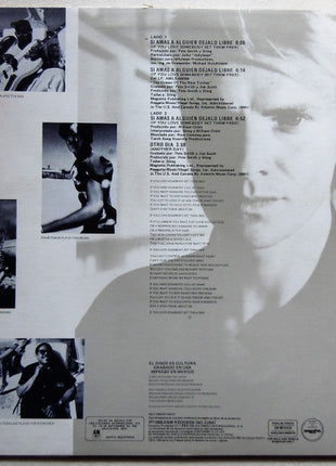 Sting : Si Amas A Alguien Déjalo Libre (12", Maxi, Red)