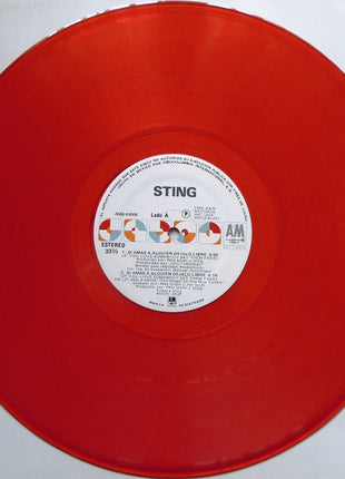 Sting : Si Amas A Alguien Déjalo Libre (12", Maxi, Red)