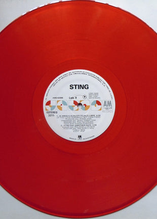 Sting : Si Amas A Alguien Déjalo Libre (12", Maxi, Red)