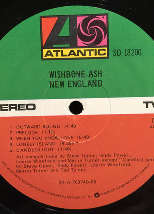 Wishbone Ash : New England (LP, Album, Pre)