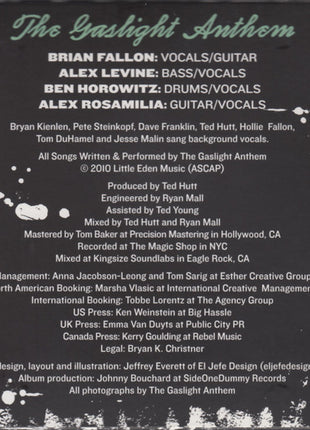 The Gaslight Anthem : American Slang (CD, Album, Dig)