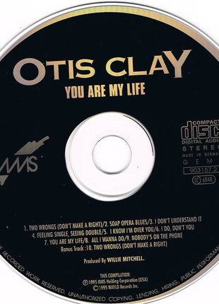 Otis Clay : You Are My Life (CD, Album)