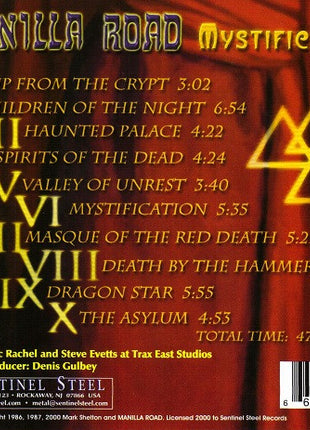 Manilla Road : Mystification (CD, Album, RE, RP)