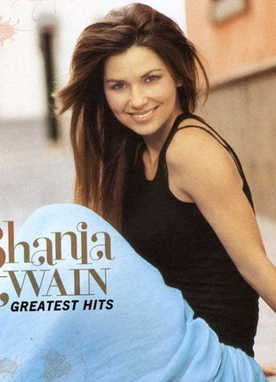 the album cover for Shania Twain - Greatest Hits