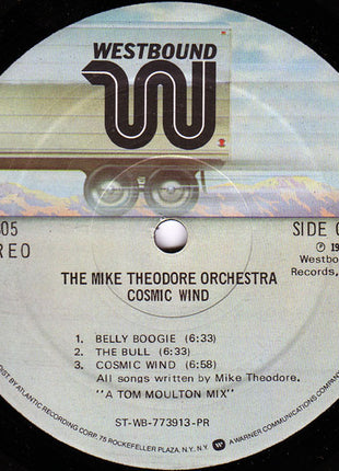 The Mike Theodore Orchestra : Cosmic Wind (LP, Album, PR )