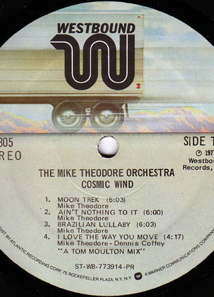 The Mike Theodore Orchestra : Cosmic Wind (LP, Album, PR )