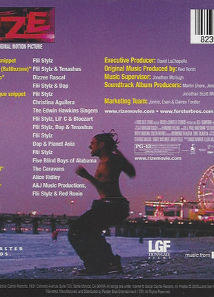 Various : RIZE - Music From The Original Motion Picture  (CD, Comp, Copy Prot.)