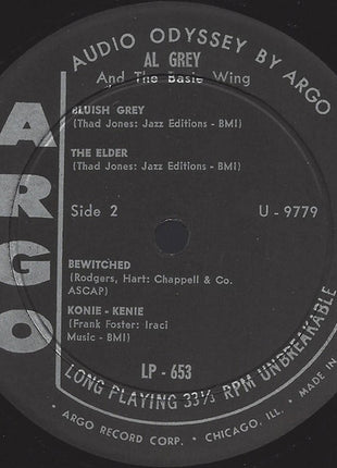 Al Grey And The Basie Wing : The Last Of The Big Plungers  (LP, Album, Mono)