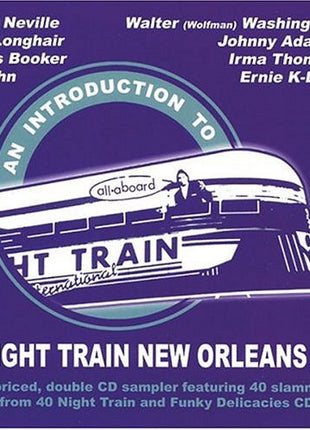 the album cover for Night Train Artists - Introduction to New Orleans