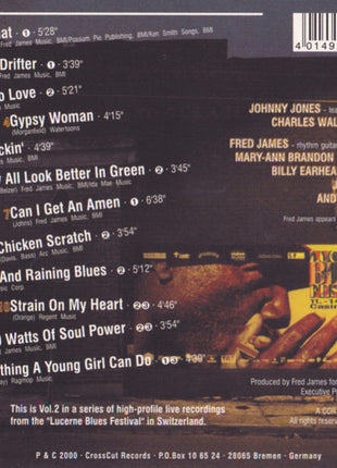 Johnny Jones, Charles Walker (3) : In The House (CD, Album)