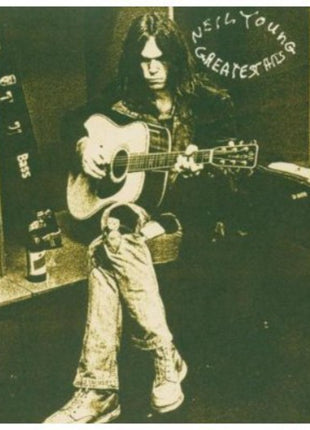 the album cover for Neil Young - Greatest Hits