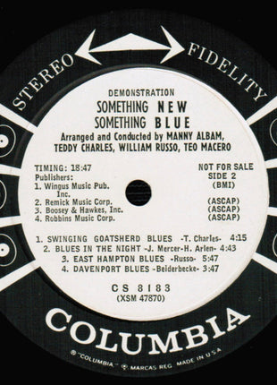 Various : Something New, Something Blue (LP, Album, Promo)