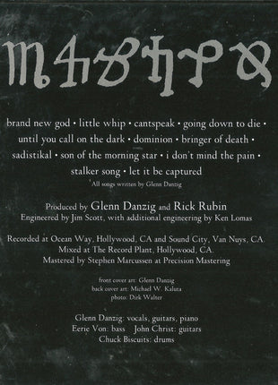 Danzig : Danzig 4P (CD, Album, Car)