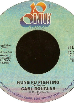 Carl Douglas : Kung Fu Fighting / Gamblin' Man (7", Single, Styrene, Pit)