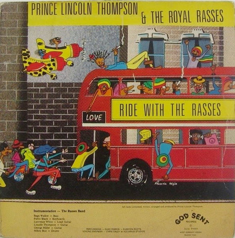 Prince Lincoln Thompson & The Royal Rasses : Ride With The Rasses (LP, Album)