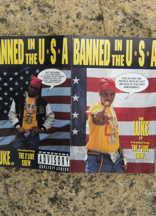 Luke featuring The 2 Live Crew : Banned In The U.S.A. (Cass, Album)