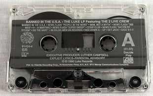 Luke featuring The 2 Live Crew : Banned In The U.S.A. (Cass, Album)