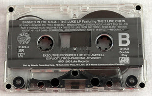 Luke featuring The 2 Live Crew : Banned In The U.S.A. (Cass, Album)