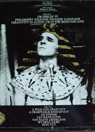 Steve Martin (2) : A Wild And Crazy Guy (LP, Album, Gol)