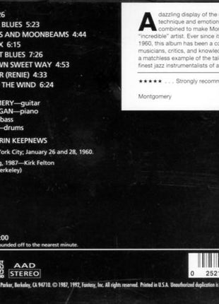 Wes Montgomery : The Incredible Jazz Guitar Of Wes Montgomery (CD, Album, RE, RM, RP)