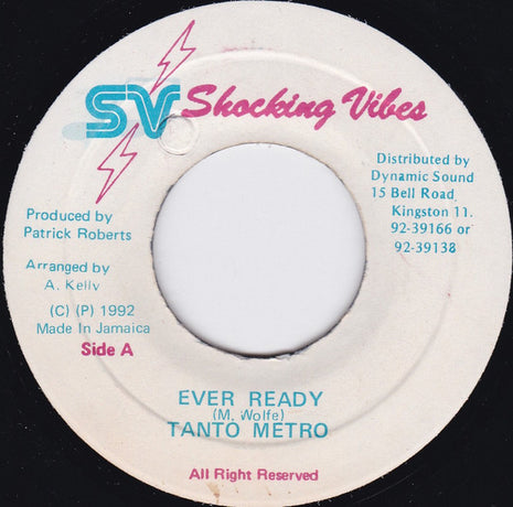Tanto Metro : Ever Ready (7")