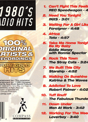 Various : 1980's Radio Hits (CD, Comp)