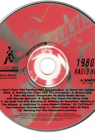Various : 1980's Radio Hits (CD, Comp)