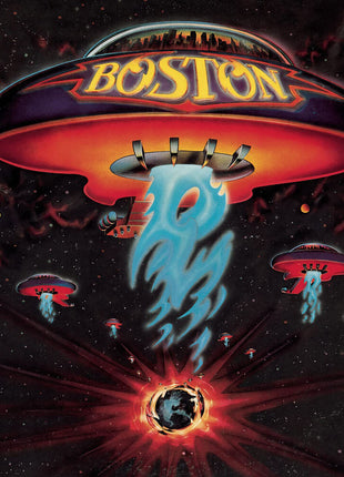 the album cover for Boston - Boston