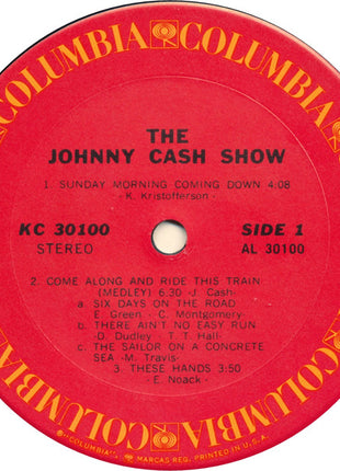 Johnny Cash : The Johnny Cash Show (LP, Album, Ter)