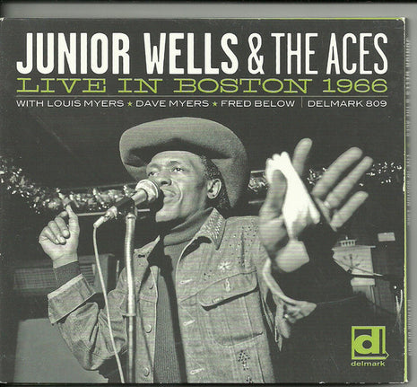 Junior Wells & The Aces (4) : Live In Boston 1966 (CD, Album)