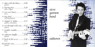 Steve Gannon Band : Oaktown (CD, Album)