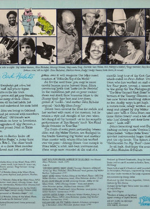 John Nicholas & Friends : Too Many Bad Habits (LP, Album, Sil)