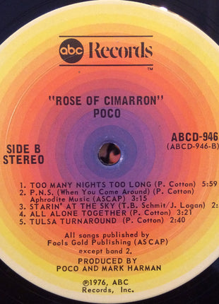 Poco (3) : Rose Of Cimarron (LP, Album)