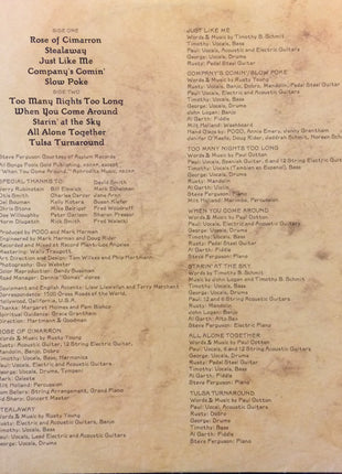 Poco (3) : Rose Of Cimarron (LP, Album)