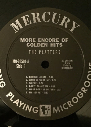 The Platters : More Encore Of Golden Hits (LP, Comp, Mono)