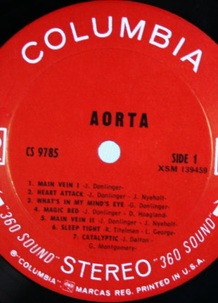 Aorta : Aorta (LP, Album, Gat)