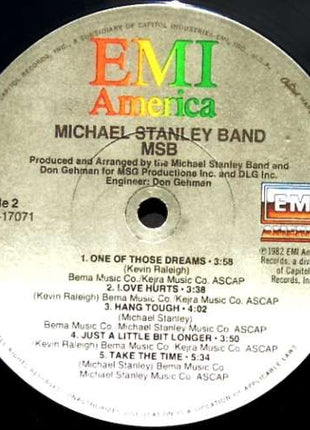 Michael Stanley Band : MSB (LP, Album, Win)