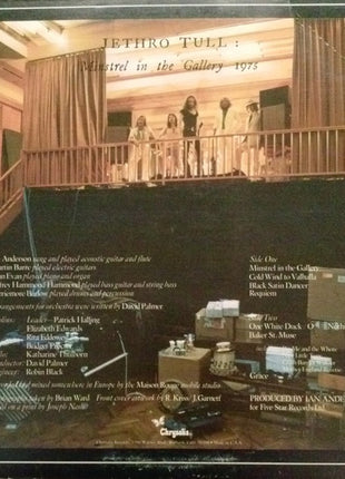 Jethro Tull : Minstrel In The Gallery (LP, Album, Pit)