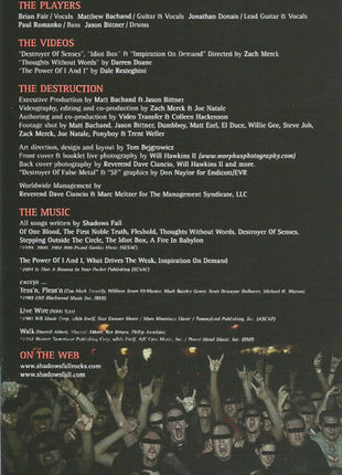 Shadows Fall : The Art Of Touring (Drunk And Sh--ty In Every City) (DVD-V, NTSC + CD, Comp, Enh)