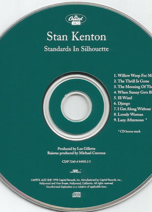 Stan Kenton : Standards In Silhouette (CD, Album, RE, RM)