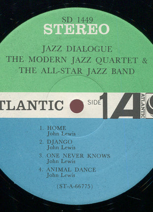 The Modern Jazz Quartet And The The All-Star Jazz Band : Jazz Dialogue (LP, Album)