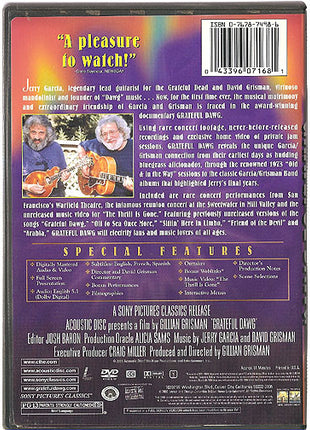 Jerry Garcia, David Grisman : Grateful Dawg (DVD-V, NTSC)