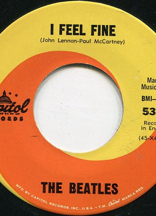 The Beatles : I Feel Fine / She's A Woman (7", Single)