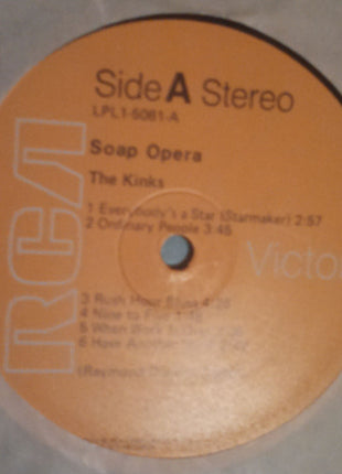 The Kinks : Soap Opera (LP, Album, Gat)